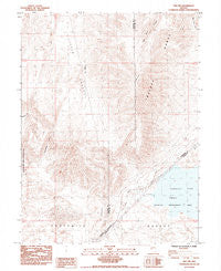 Two Tips Nevada Historical topographic map, 1:24000 scale, 7.5 X 7.5 Minute, Year 1985
