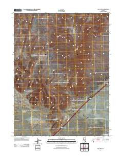 Two Tips Nevada Historical topographic map, 1:24000 scale, 7.5 X 7.5 Minute, Year 2011