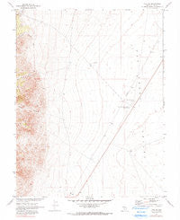 Tybo SE Nevada Historical topographic map, 1:24000 scale, 7.5 X 7.5 Minute, Year 1967