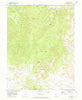 Tybo Nevada Historical topographic map, 1:24000 scale, 7.5 X 7.5 Minute, Year 1968