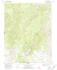 Tybo Nevada Historical topographic map, 1:24000 scale, 7.5 X 7.5 Minute, Year 1968