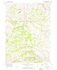 Ungina Wongo Nevada Historical topographic map, 1:24000 scale, 7.5 X 7.5 Minute, Year 1970