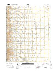 Unionville Nevada Current topographic map, 1:24000 scale, 7.5 X 7.5 Minute, Year 2014