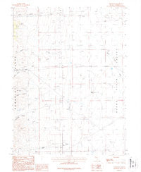 Unionville Nevada Historical topographic map, 1:24000 scale, 7.5 X 7.5 Minute, Year 1987