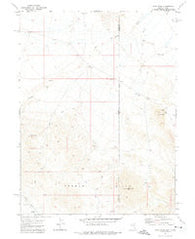 Utah Peak Utah Historical topographic map, 1:24000 scale, 7.5 X 7.5 Minute, Year 1972