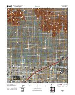 Valley Nevada Historical topographic map, 1:24000 scale, 7.5 X 7.5 Minute, Year 2012