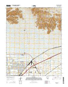 Valley Nevada Current topographic map, 1:24000 scale, 7.5 X 7.5 Minute, Year 2015