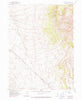 Valley Pass Nevada Historical topographic map, 1:24000 scale, 7.5 X 7.5 Minute, Year 1967