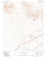 Valley Nevada Historical topographic map, 1:24000 scale, 7.5 X 7.5 Minute, Year 1974