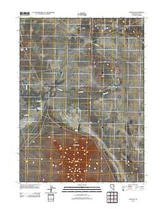 Ventosa Nevada Historical topographic map, 1:24000 scale, 7.5 X 7.5 Minute, Year 2012