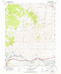 Verdi Nevada Historical topographic map, 1:24000 scale, 7.5 X 7.5 Minute, Year 1967