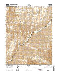 Vigo Nevada Current topographic map, 1:24000 scale, 7.5 X 7.5 Minute, Year 2014