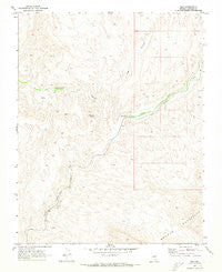 Vigo Nevada Historical topographic map, 1:24000 scale, 7.5 X 7.5 Minute, Year 1969
