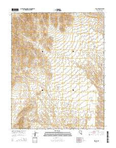 Vigo NE Nevada Current topographic map, 1:24000 scale, 7.5 X 7.5 Minute, Year 2014