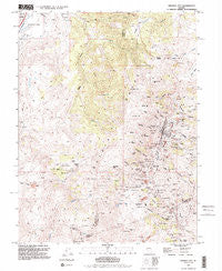 Virginia City Nevada Historical topographic map, 1:24000 scale, 7.5 X 7.5 Minute, Year 1994