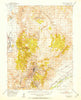 Virginia City Nevada Historical topographic map, 1:62500 scale, 15 X 15 Minute, Year 1952