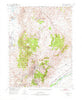 Virginia City Nevada Historical topographic map, 1:62500 scale, 15 X 15 Minute, Year 1960