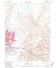 Vista Nevada Historical topographic map, 1:24000 scale, 7.5 X 7.5 Minute, Year 1975