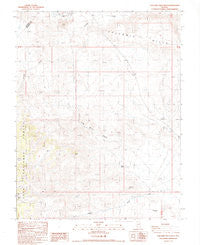 Volcanic Hills West Nevada Historical topographic map, 1:24000 scale, 7.5 X 7.5 Minute, Year 1987