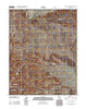 Volcanic Hills West Nevada Historical topographic map, 1:24000 scale, 7.5 X 7.5 Minute, Year 2012