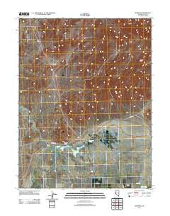 Wabuska Nevada Historical topographic map, 1:24000 scale, 7.5 X 7.5 Minute, Year 2011