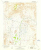 Wabuska Nevada Historical topographic map, 1:62500 scale, 15 X 15 Minute, Year 1957