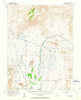 Wabuska Nevada Historical topographic map, 1:62500 scale, 15 X 15 Minute, Year 1957