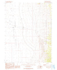 Waldy Pond Nevada Historical topographic map, 1:24000 scale, 7.5 X 7.5 Minute, Year 1990
