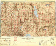Walker Lake Nevada Historical topographic map, 1:250000 scale, 1 X 2 Degree, Year 1948