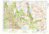 Walker Lake Nevada Historical topographic map, 1:250000 scale, 1 X 2 Degree, Year 1957