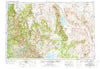 Walker Lake Nevada Historical topographic map, 1:250000 scale, 1 X 2 Degree, Year 1957