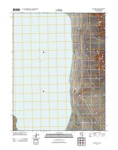 Walker Lake Nevada Historical topographic map, 1:24000 scale, 7.5 X 7.5 Minute, Year 2011