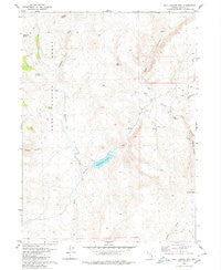 Wall Canyon Reservoir Nevada Historical topographic map, 1:24000 scale, 7.5 X 7.5 Minute, Year 1979