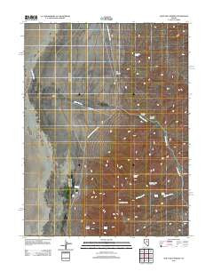 Walti Hot Springs Nevada Historical topographic map, 1:24000 scale, 7.5 X 7.5 Minute, Year 2012