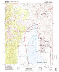 Washoe City Nevada Historical topographic map, 1:24000 scale, 7.5 X 7.5 Minute, Year 1994