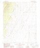 Water Gap NW Nevada Historical topographic map, 1:24000 scale, 7.5 X 7.5 Minute, Year 1985