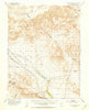 Weber Reservoir Nevada Historical topographic map, 1:62500 scale, 15 X 15 Minute, Year 1951