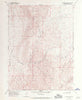 Welches Canyon Nevada Historical topographic map, 1:24000 scale, 7.5 X 7.5 Minute, Year 1968