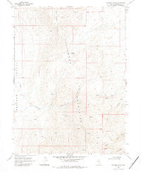 Welches Canyon Nevada Historical topographic map, 1:24000 scale, 7.5 X 7.5 Minute, Year 1968