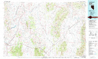 Wells Nevada Historical topographic map, 1:100000 scale, 30 X 60 Minute, Year 1981