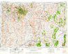Wells Nevada Historical topographic map, 1:250000 scale, 1 X 2 Degree, Year 1961