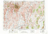 Wells Nevada Historical topographic map, 1:250000 scale, 1 X 2 Degree, Year 1955