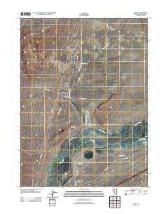 Weso Nevada Historical topographic map, 1:24000 scale, 7.5 X 7.5 Minute, Year 2011