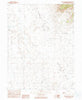 West of Beck Pass Nevada Historical topographic map, 1:24000 scale, 7.5 X 7.5 Minute, Year 1990