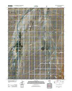 West of Austin Nevada Historical topographic map, 1:24000 scale, 7.5 X 7.5 Minute, Year 2012