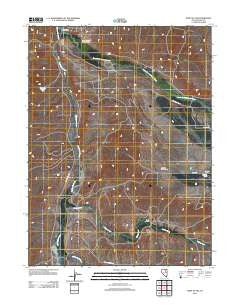 West of Lee Nevada Historical topographic map, 1:24000 scale, 7.5 X 7.5 Minute, Year 2012