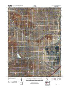 West of Lovelock Nevada Historical topographic map, 1:24000 scale, 7.5 X 7.5 Minute, Year 2011