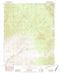 Wheeler Well Nevada Historical topographic map, 1:24000 scale, 7.5 X 7.5 Minute, Year 1984