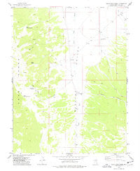 White Rock Creek Nevada Historical topographic map, 1:24000 scale, 7.5 X 7.5 Minute, Year 1973