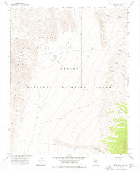 White Sage Flat Nevada Historical topographic map, 1:24000 scale, 7.5 X 7.5 Minute, Year 1973
